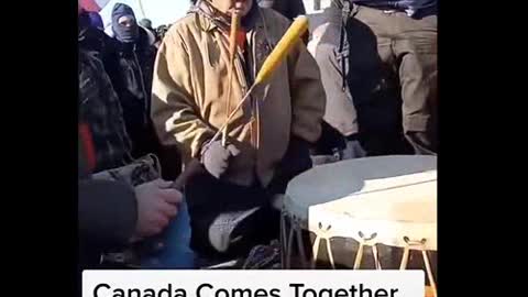 Trucker Convoy reaches Ottawa w/ a song