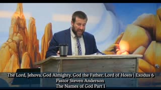 The Lord, Jehova, God Almighty, God the Father, Lord of Hosts | Exodus 6 | Pastor Steven Anderson