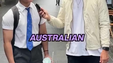 Whether you feel Asian or Australian
