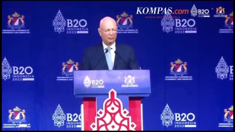 Klaus Schwab Full Speech at G20 - B20 Indonesia 2022