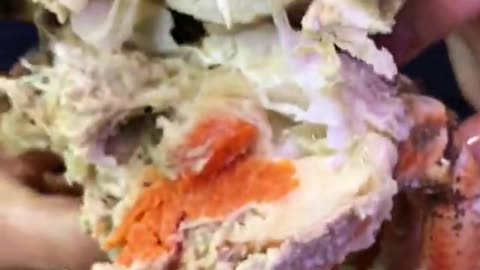 Mukbang Rich Seafood King Crab Satisfying Eating Seafood #seafood