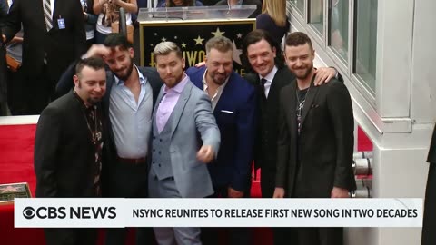 NSYNC reunites to release first new song in 2 decades