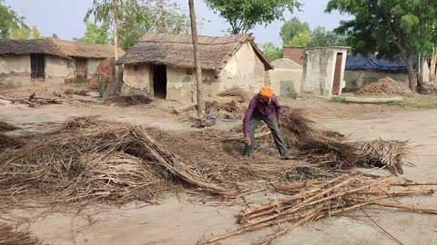 Uttar Pradesh Rural Life In India !! Village Life India Daily Life !! Real Life India In UP Farmer