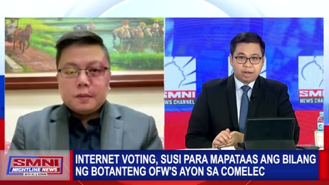 Internet voting system, susi para mapataas ang bilang ng botanteng OFW's ayon sa Comelec