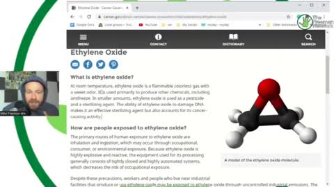 Covid testing used to deposit Ethylene Oxide in your scull. Pesticide causing cancer & sterilization