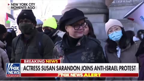 Actress, Susan Sarandon joins Anti- Israel protest again