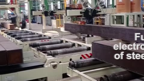 Electroslag welded steel box column