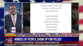 HORDES of People Show up for Pelosi, immediately EVERYONE Notices A HUGE problem