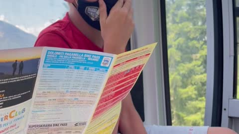 Boy Panics on Gondola Ride