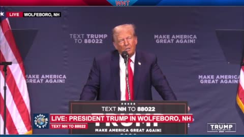 Donald J Trump in Wolfeboro, NH 10-09-2023