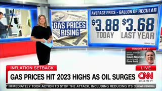 CNN: “Gas prices on the rise again, hitting their highest levels of the year.”