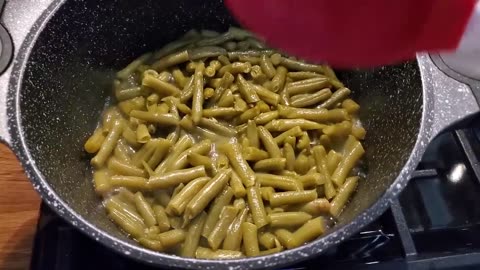 3 Ingredient Granny Green Beans - Good Southern Cooking