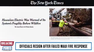 MAUI EMERGENCY CHIEF RESIGNS OVER FIRE FAILURES | BREAKING POINTS 8-21-23
