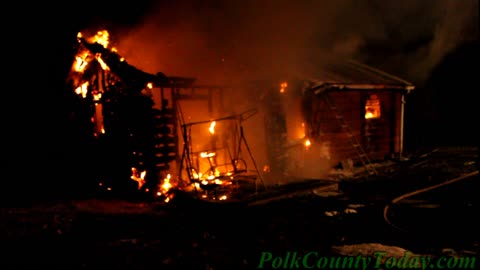 FIRE DESTROYS HOME, LIVINGSTON TEXAS, 12/23/22...