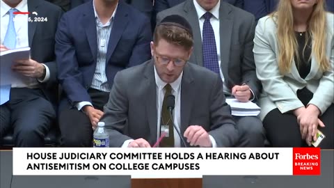 BREAKING NEWS- Antisemitism On College Campuses Probed By House Judiciary Committee