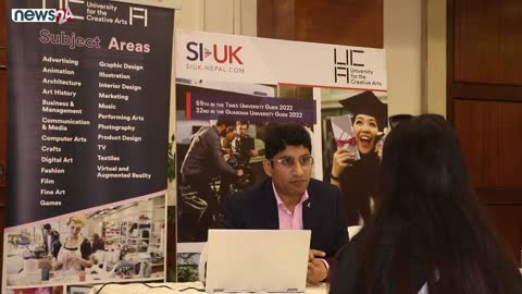 Shishir Regmi - Nepal's Largest UK University Fair 2022SI-UK Nepal