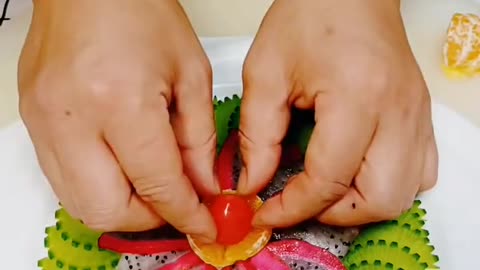 How to Carve Fruit Very Fast and Beauty