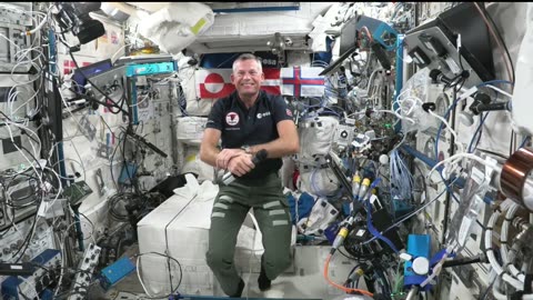 Expedition 69 Astronaut Andreas Mogensen Talks with Copenhagen