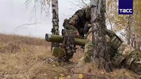 Combat work of military special forces of the ZVO on the Kupyansk direction.