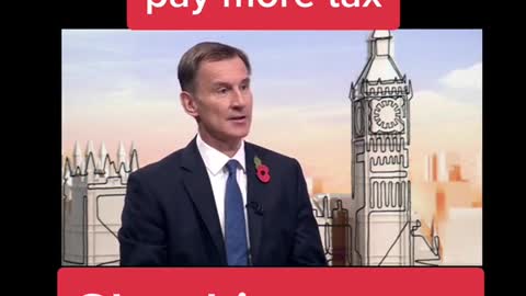 Everyone will have to pay more tax