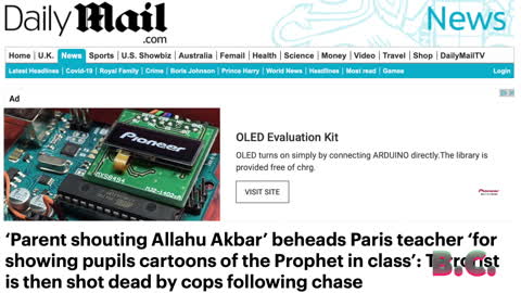 Gunman shouts ‘Allahu Akbar’ before beheading man near school in Paris