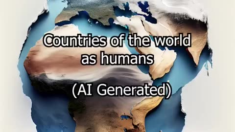 Countries of the world as humans