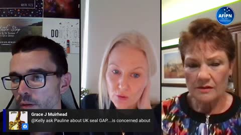 AFIPN's correspondent Kelli Murray speaks with Pauline Hanson