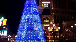 Glass Christmas Tree, Las Vegas, 2014