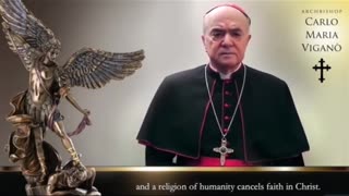 Archbishop Carlo Maria Vigano, announcing the Anti-Globalist Alliance