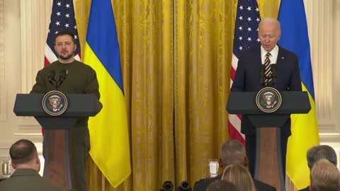 Biden: "The United States is committed to ensuring that the brave Ukrainian people can continue to defend their country against Russian aggression as long as it takes.”