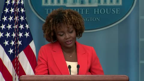 White House press secretary Karine Jean-Pierre holds a news conference. - Thursday February 23, 2023