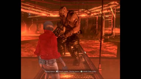 Resident Evil 6 Ada Wong Versus Ustanak Suplex Slam Counter