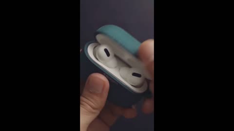 The unboxing of second generation airpods pro case