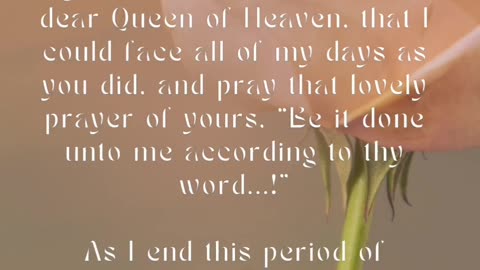 Assumption Novena Day 9 // #AveMaria #CatholicLife #Christian #LiturgicalLiving #Novena #Prayer