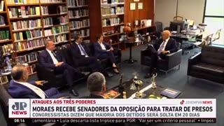 Líder do PCCh chinês brasileiro recebe os senadores de oposição