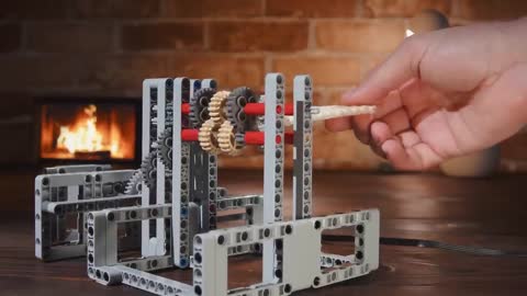 Making _Powerful_ Lego Shredder #moc #lego #experiment #shredder #asmr