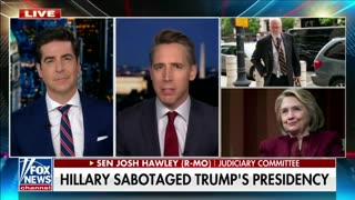 Josh Hawley Tells Jesse Watters There Need To Be Consequences For Election Interference