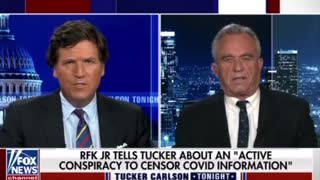 Robert F. Kennedy Joins Tucker Carlson to Discuss Lawsuit Against Trusted News Network