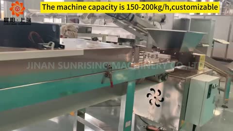 Extruder pet dog chew stick bone treat snack food making machine Chenyang Sunrising Machinery