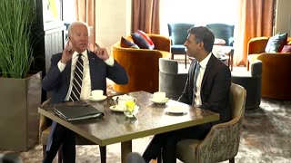 Biden meets Sunak on N.Ireland peace trip