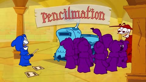Pencilmate's at the top of his class! _ Animation _ Cartoons _ Pencilmation Part 6