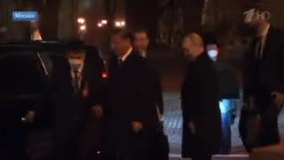 Putin Personally Walks Xi To His Car