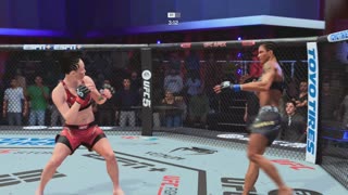 EA Sports UFC 5 Yan Xiaonan Vs Viviane Araujo