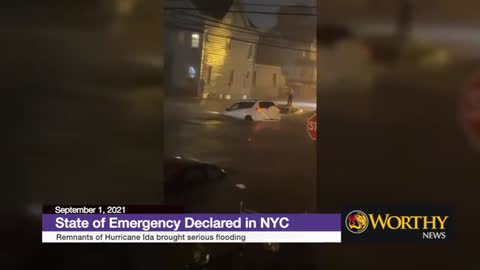 State of Emergency in New York City, Subway Closed