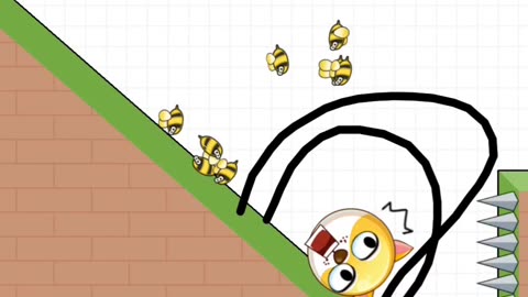 Saving the doge from bees . Funny Game Part 7