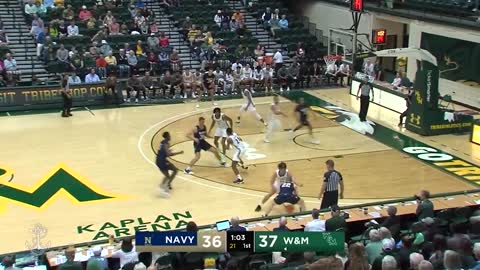 Highlights: Men's Basketball vs. William & Mary (11/8/22)