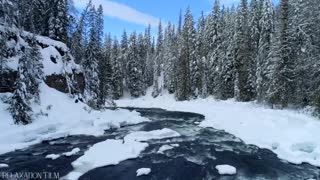 Meditation Relaxing Music Winter Soundscape Nature Sounds