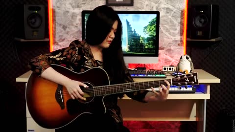 (Weird Genius ft. Sara Fajira) Lathi - Fingerstyle Guitar Cover - Josephine Alexandra