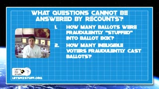 Why Vote Recounts Do Not Resolve Some Types of Fraud