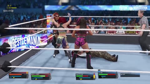 WWE 2K23: Becky Lynch & Lita Vs Damage CTRL #WWE2K23